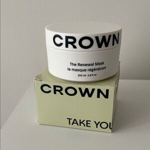CROWN Renewal Mask - White and Black